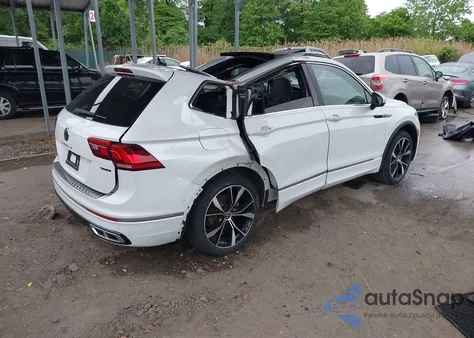 2022 Volkswagen Tiguan 2.0T Sel R-Line из США, поврежденный, VIN 3VV4B7AX4NM150568